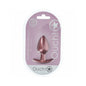 Ouch! Smooth Silicone Anal Plug Medium 3.1 in. Rose Gold by Shots America LLC