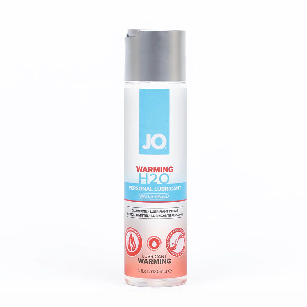 JO H2O Warming Water-Based Lubricant 4 oz. by System Jo