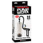 Pump Worx Pistol-Grip Power Pump Clear/Black by Pipedream