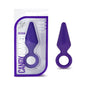 Luxe Candy Rimmer Medium Silicone Anal Plug Purple by Blush