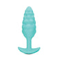 b-Vibe Bump Rechargeable Vibrating Silicone Textured Anal Plug Mint by COTR Inc.