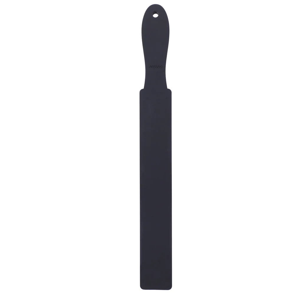 Tantus Snap Strap Paddle Onyx (Hanging) by Tantus