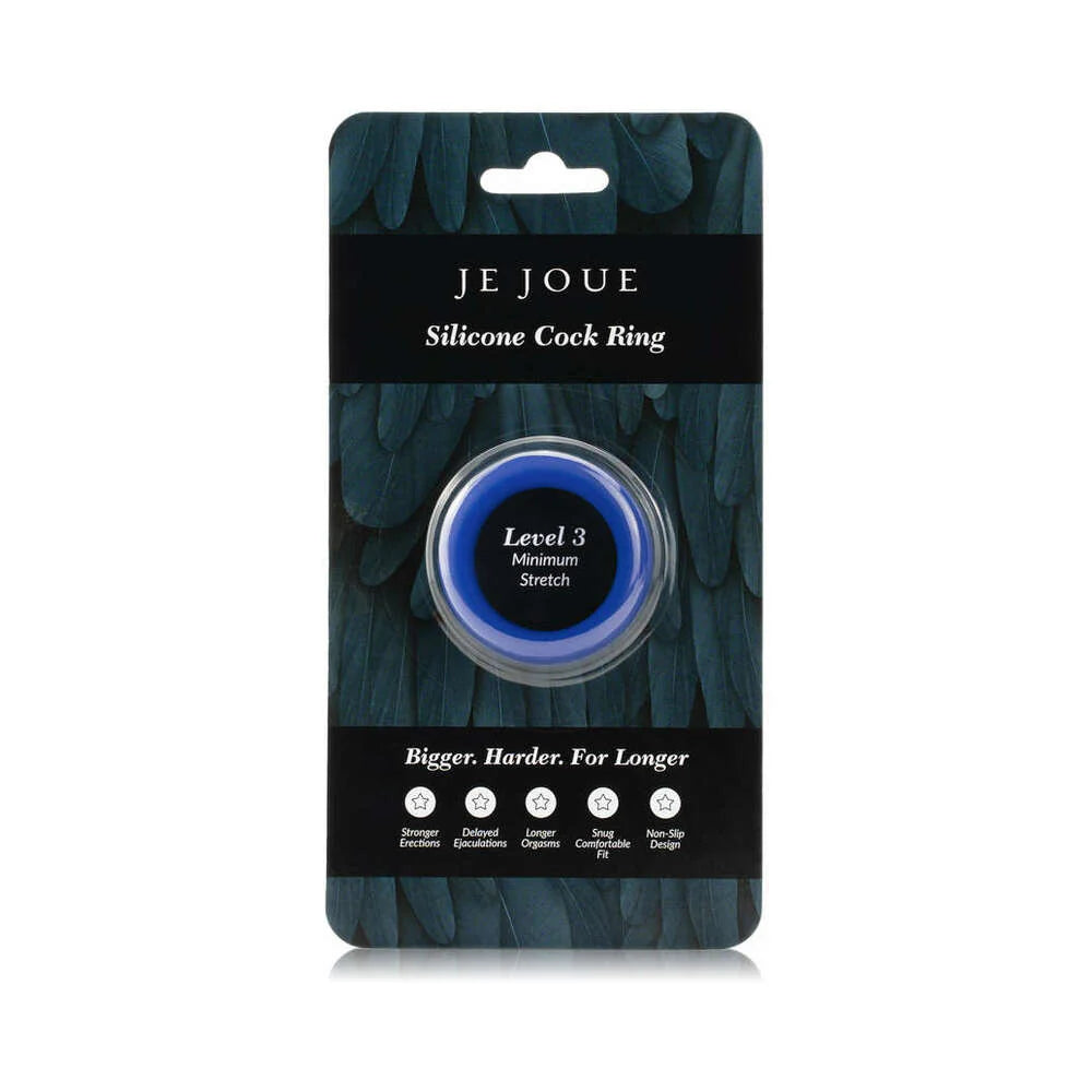Je Joue Silicone Ring Minimum Stretch Blue by Je Joue