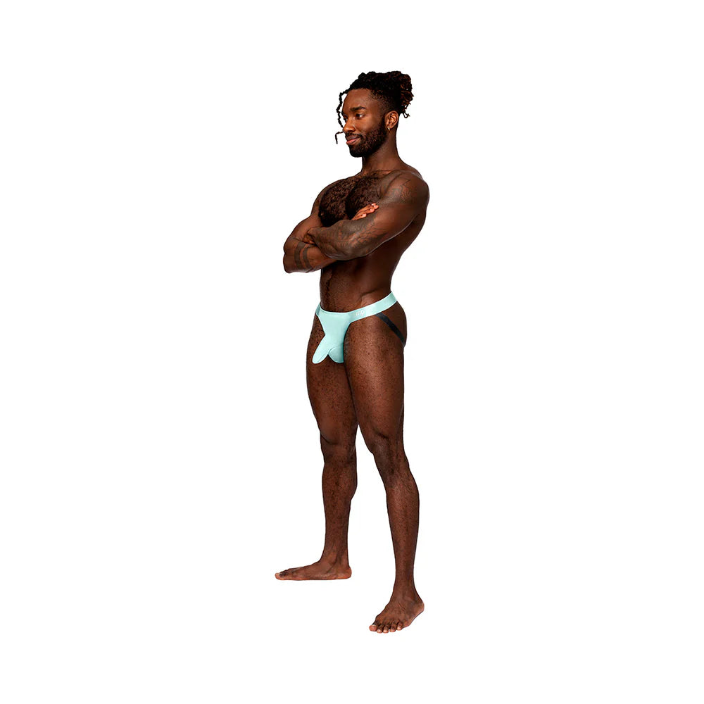 Male Power Easy Breezy Jock Sleeve Aqua by Male Power