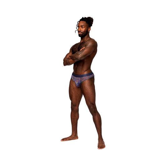 Male Power Sheer Print Thong Spatter by Male Power