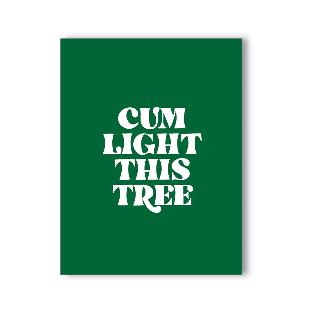 Cum Light This Tree Naughty Kard by Kush Kards