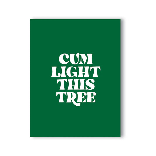 Cum Light This Tree Naughty Kard by Kush Kards