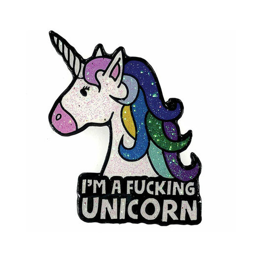 Geeky & Kinky I'm A Fucking Unicorn Enamel Pin by Geeky & Kinky