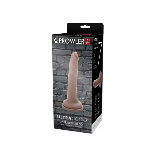 Prowler RED Ultra Cock 7 in. Realistic Dildo Caramel by Simply Pleasure Ltd