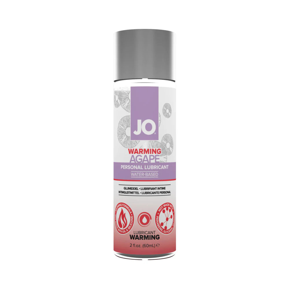 JO Agape Warming Water-Based Lubricant 2 oz. by System Jo
