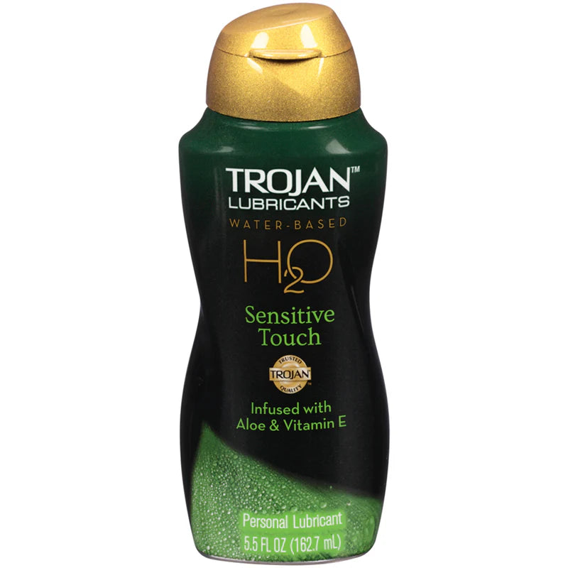 Trojan Lubricants H2O Sensitive Touch 5.5oz. by Paradise Marketing Services