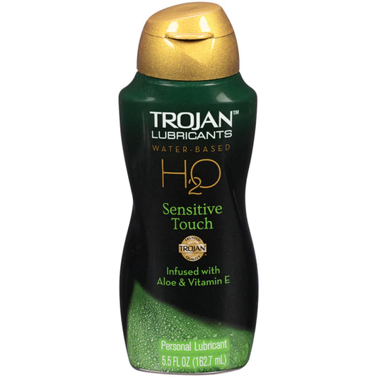 Trojan Lubricants H2O Sensitive Touch 5.5oz. by Paradise Marketing Services