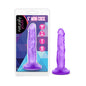 Naturally Yours 5 in. Mini Cock Realistic Dildo Purple by Blush