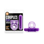 Play with Me Couples Play Vibrating Cockring Purple by Blush