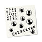 Twisted Wares Wine Pairs Well With Relatives Napkins 20-Pack by Twisted Wares