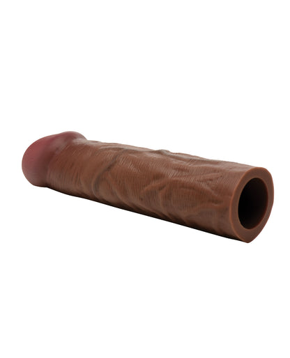Curve Toys Jock Enhancers 1.5" Silicone Penis Extension Sleeve - Dark by Curve toys c/o xr