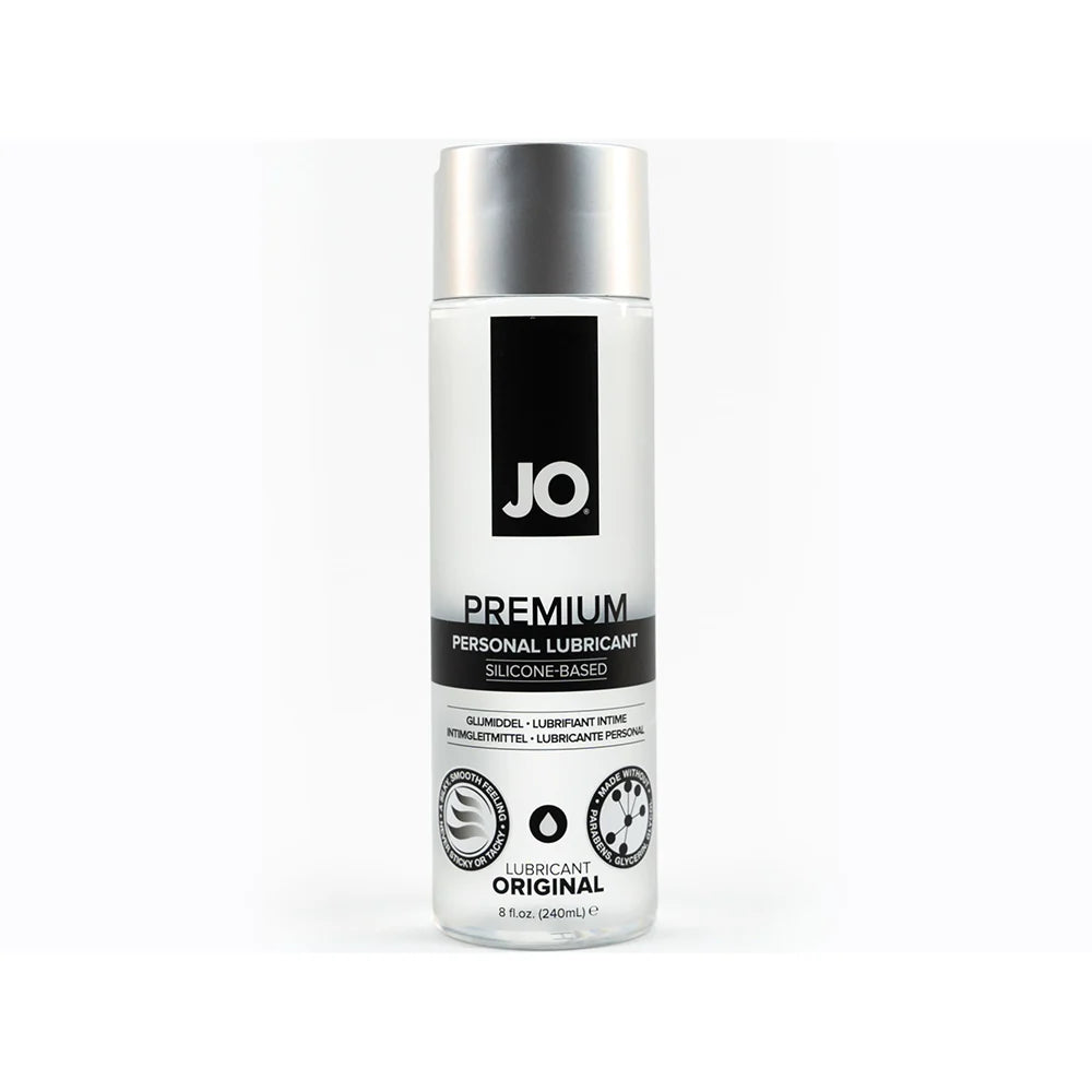 JO Premium Original Silicone-Based Lubricant 8 oz. by System Jo
