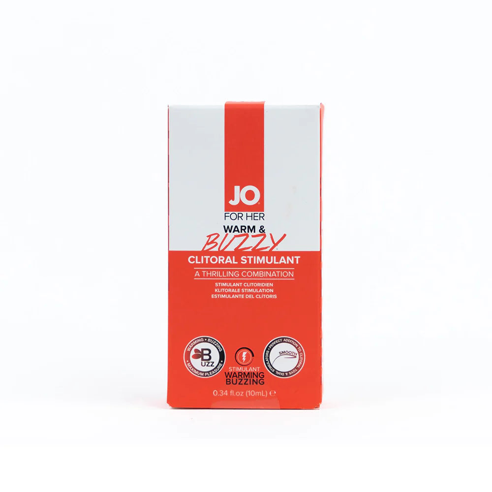 JO Warm & Buzzy Clitoral Stimulant 0.34 oz. by System Jo