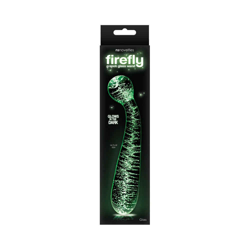 Firefly G-Spot Glass Wand Clear by New Sensations Novelties Inc.