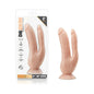 Dr. Skin DP Cock Realistic 8 in. Dual Entry Dildo Beige by Blush