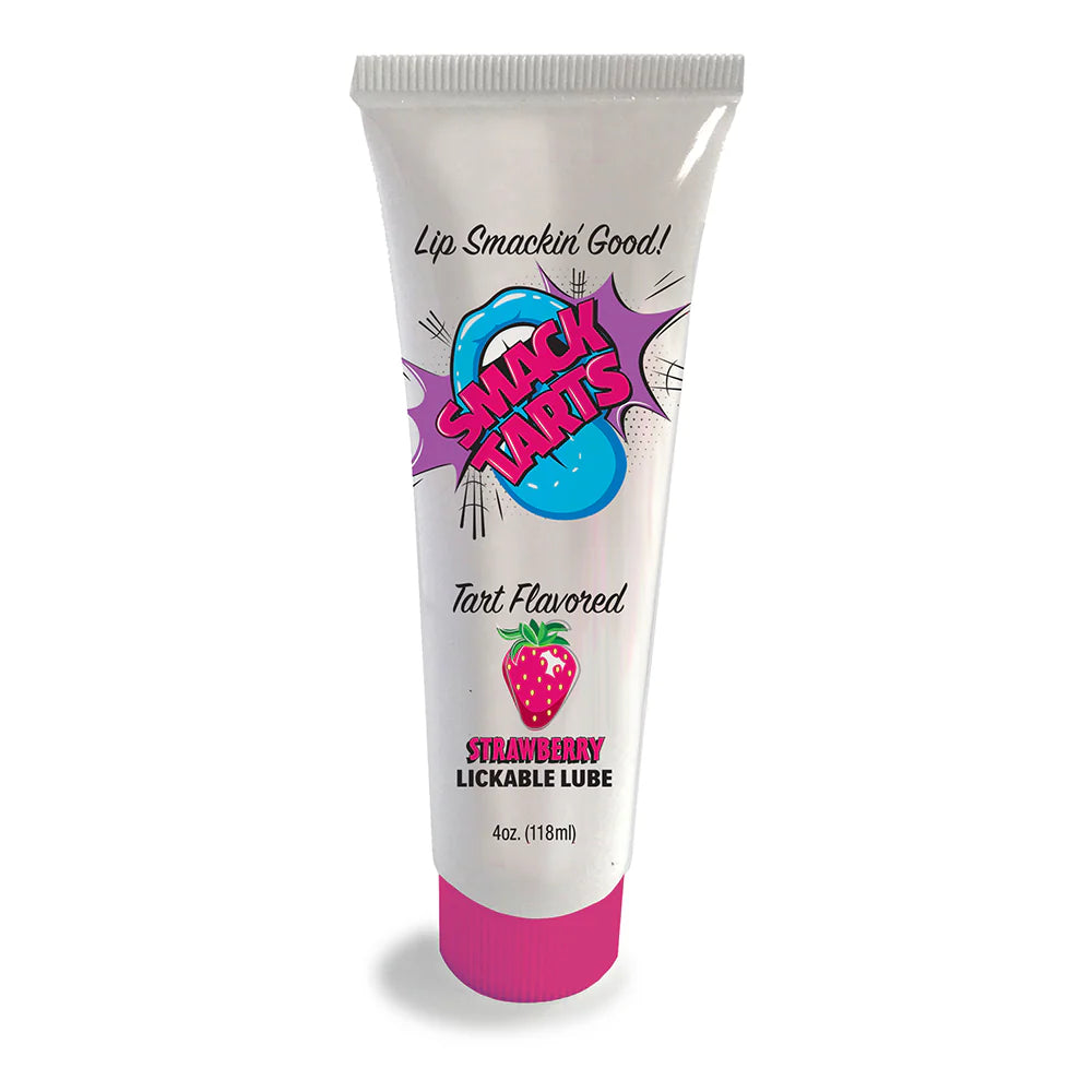 Smack Tarts Lickable Sour Strawberry Lube 4 oz. by Little Genie Productions