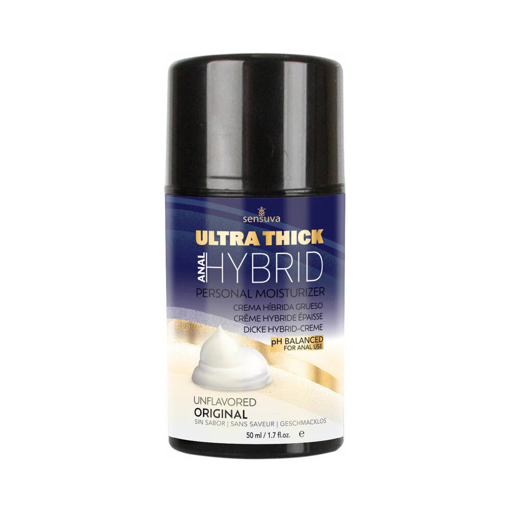Sensuva Ultra-Thick Anal Hybrid Personal Moisturizer High pH Formula 1.7 oz. Bottle by Sensuva