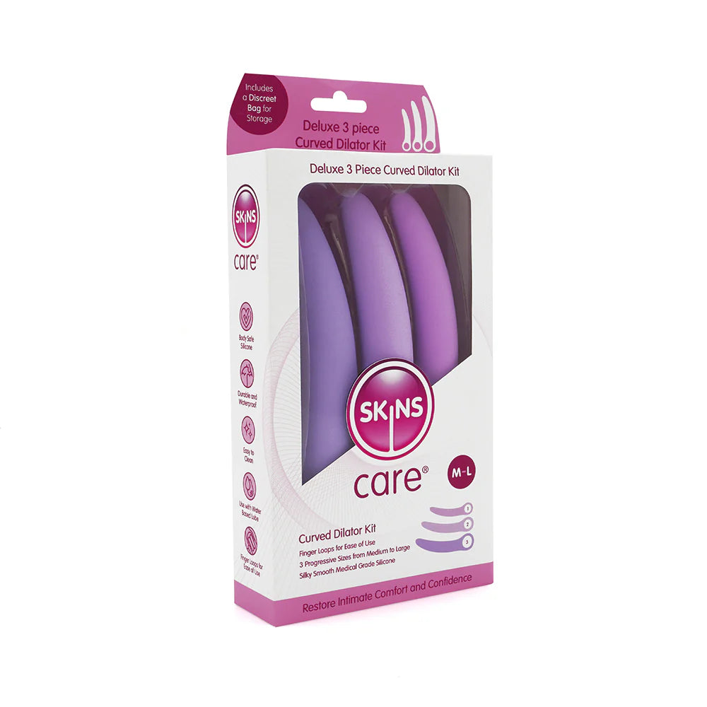 Skins Care Curved Dilators 3-Piece Set (Medium Large) by Creative Conceptions LLC