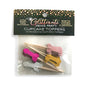 Glitterati Penis Party Cupcake Topper Toothpicks 24-Pack by Little Genie Productions