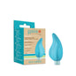 Blush Gaia Eco Caress Bullet Vibrator and Sleeve Aqua by Blush
