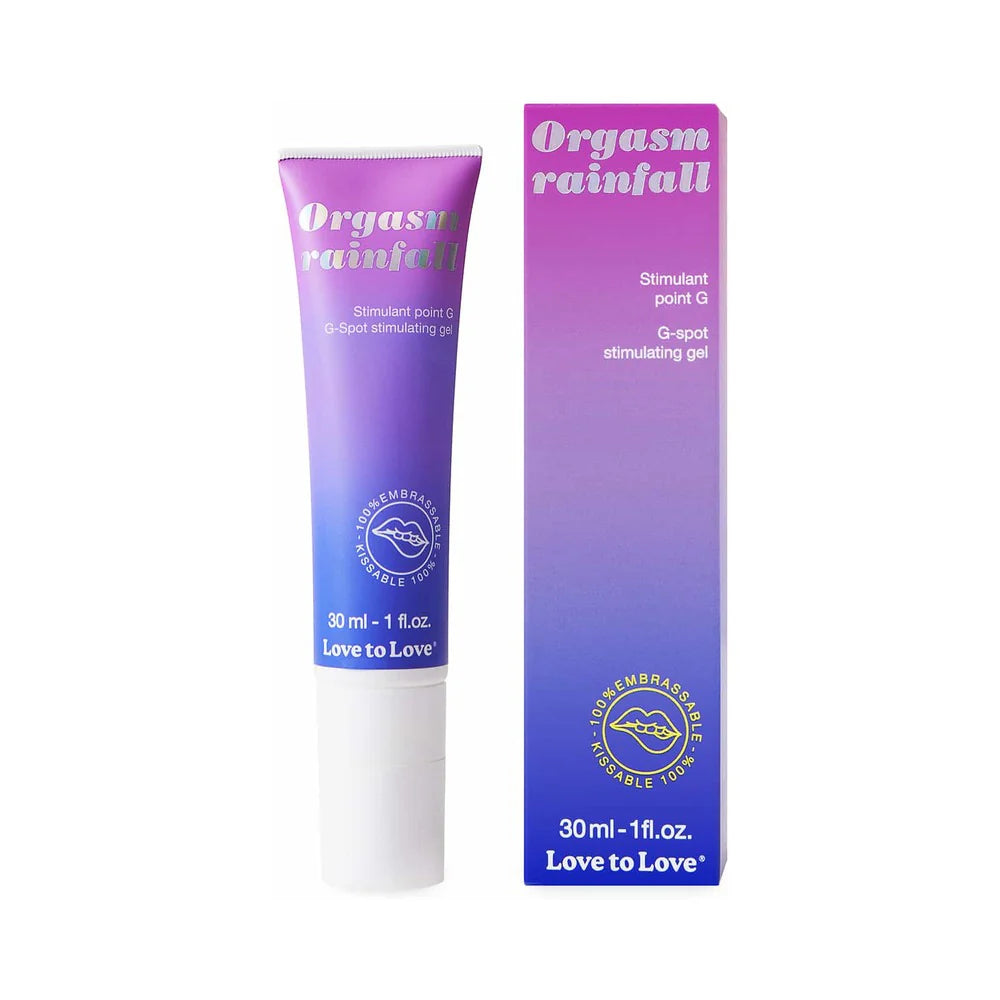 Love to Love Orgasm Rainfall G-Spot Stimulating Gel 1 oz. by Lovely Planet USA
