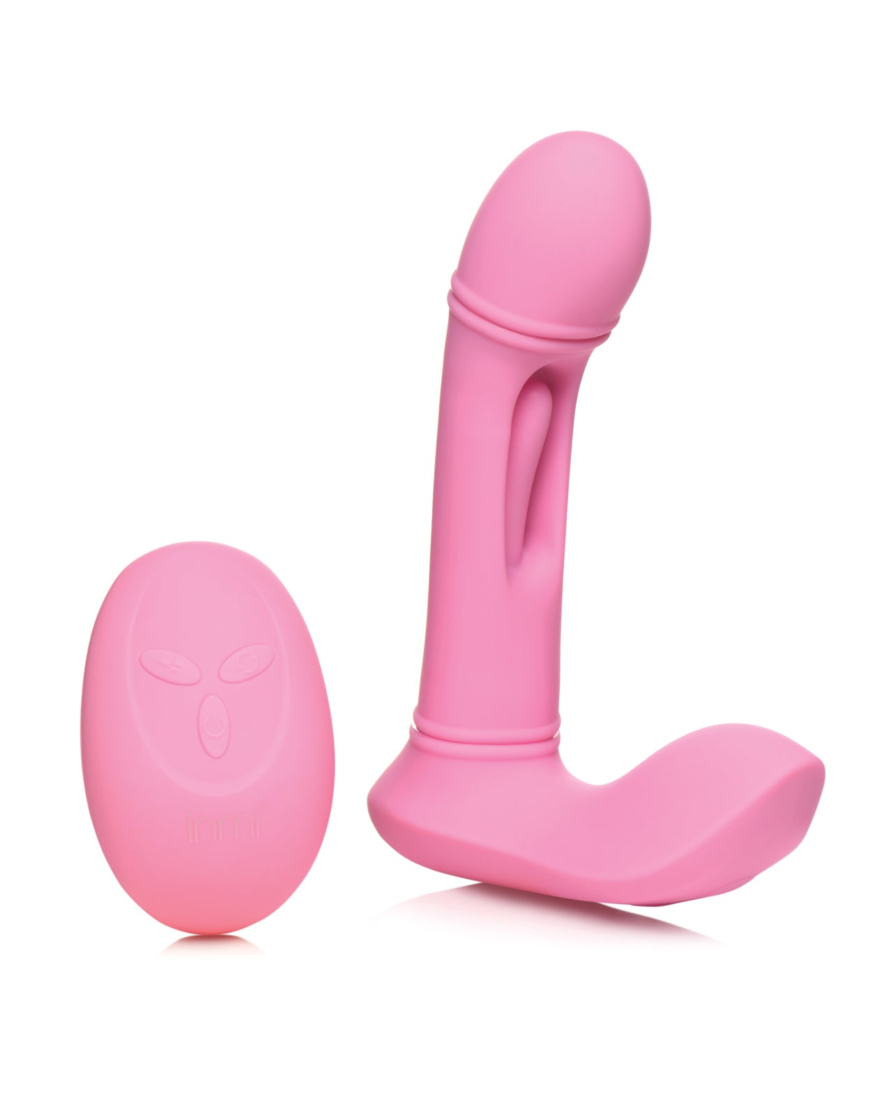 Inmi G-Flick Flicking G-Spot Vibrator w/Remote - Pink by Xr llc