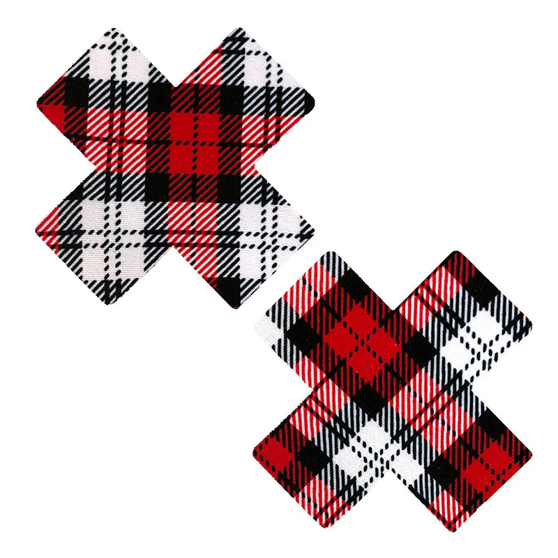 Neva Nude Pasty X Factor School Girl Plaid by Neva Nude LLC
