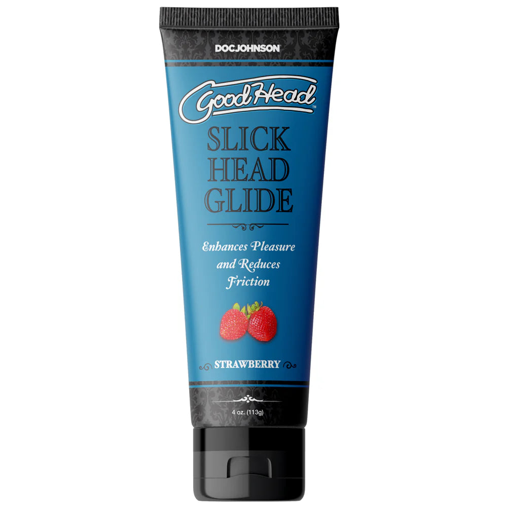 GoodHead Slick Head Glide Strawberry 4 oz. Bulk by Doc Johnson