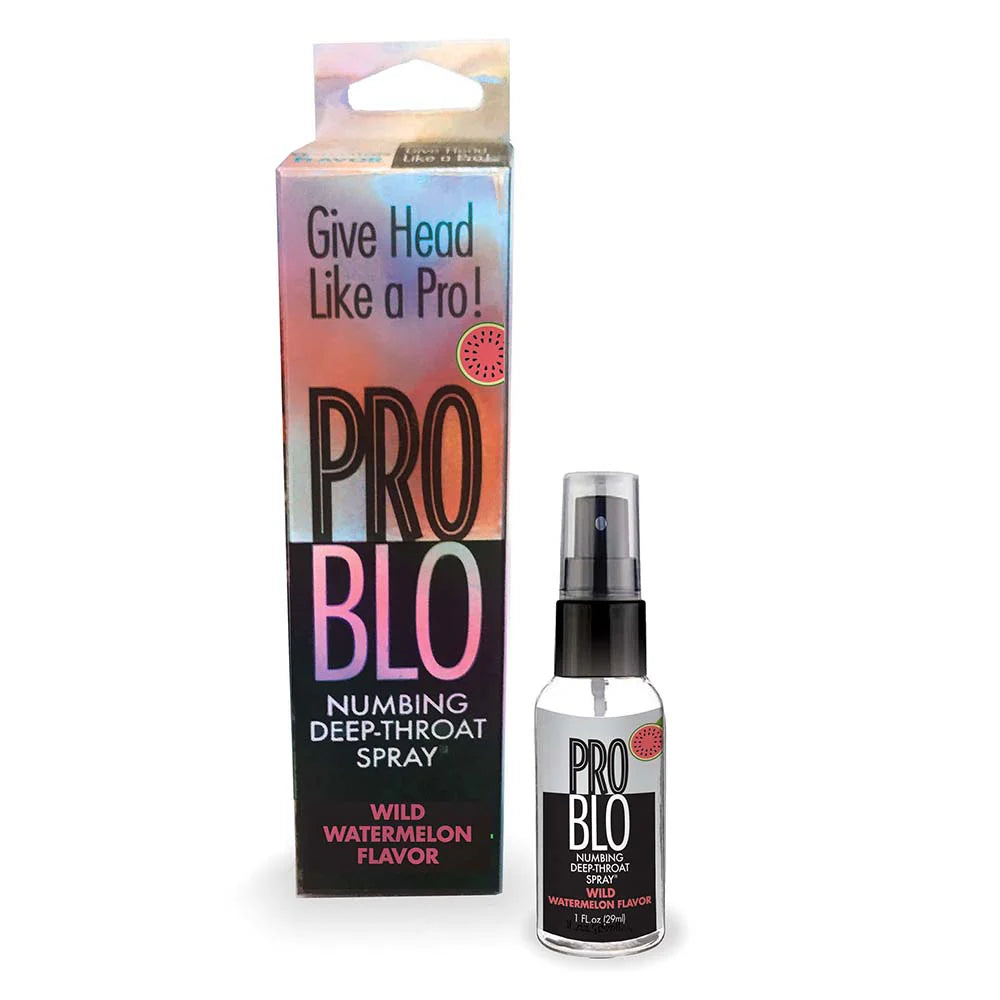 Pro Blo Numbing Deep Throat Spray Watermelon 1 oz. by Little Genie Productions