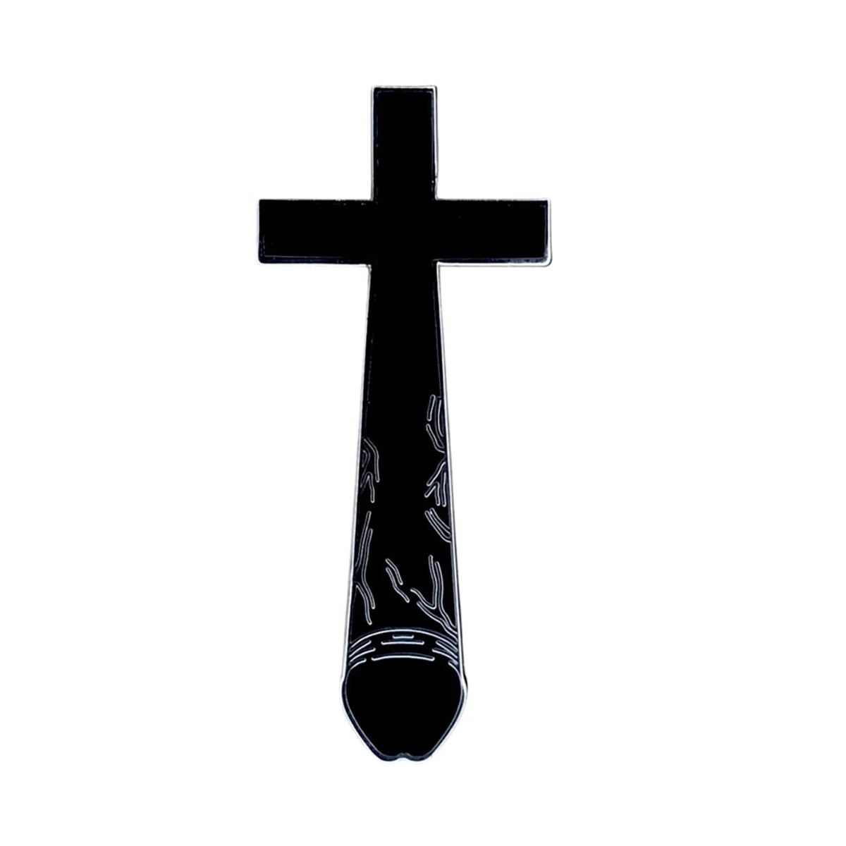 Geeky & Kinky Crucifux Enamel Pin by Geeky & Kinky