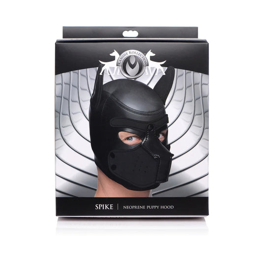 Master Series Spike Neoprene Puppy Hood Black by XR LLC