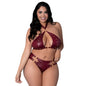 Lust Fetish Juno Burgundy Queen Size by Male Power