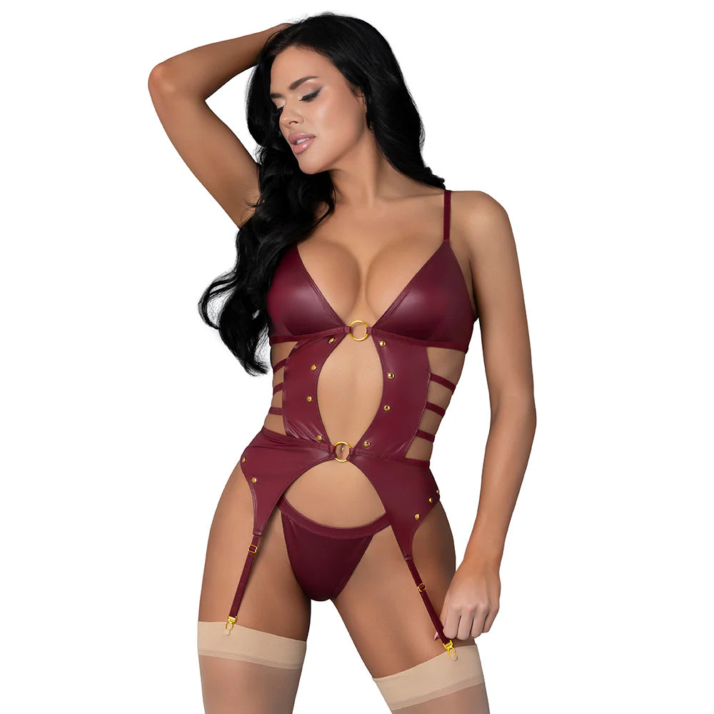 Lust Fetish Kira Burgundy S/M by Male Power