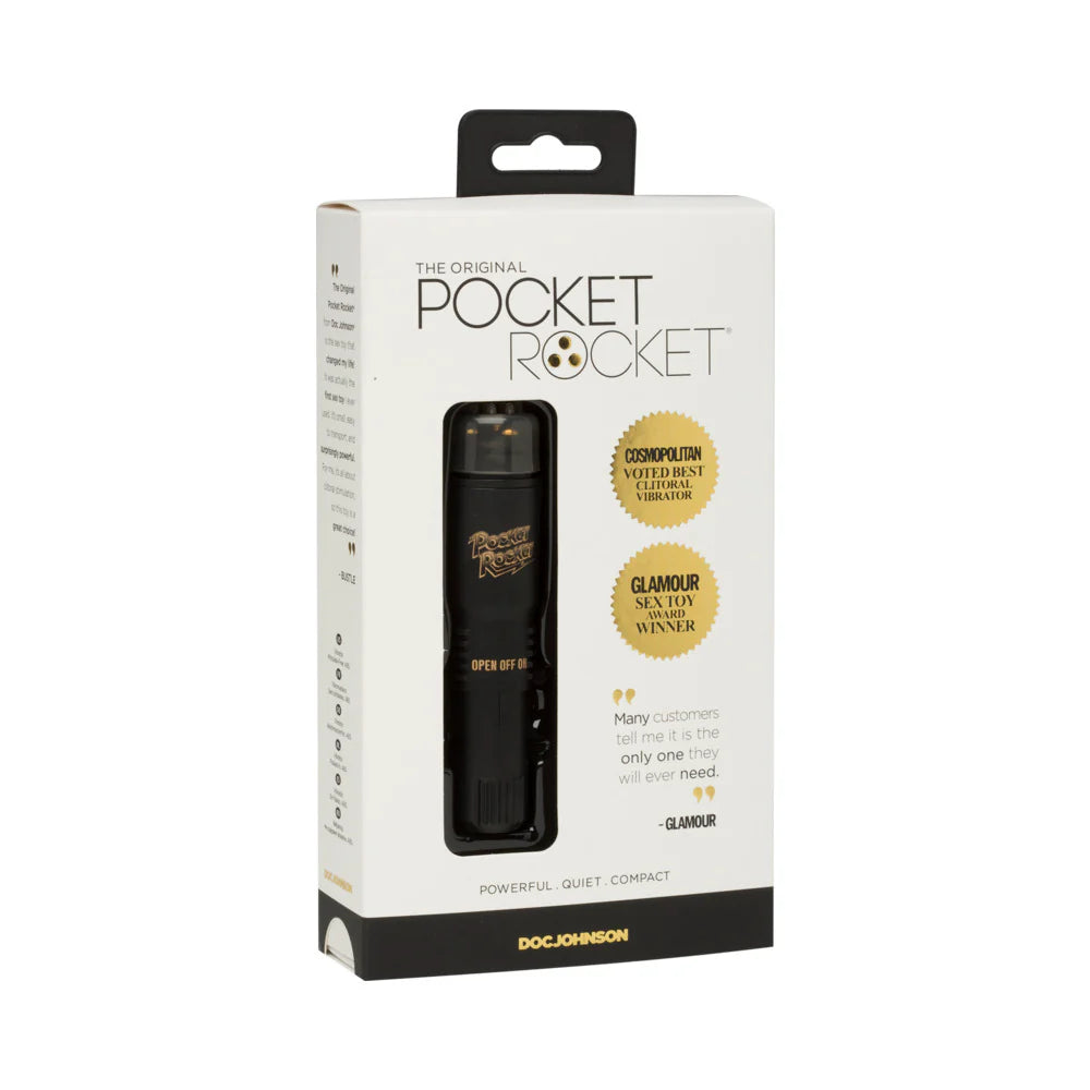 Original Pocket Rocket Limited Edition #4 (Black) by Doc Johnson