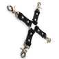 KinkLab Leather Hog Tie (Black) by Stockroom.com