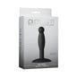 Platinum Premium Silicone - The Minis - Smooth - Medium Black by Doc Johnson