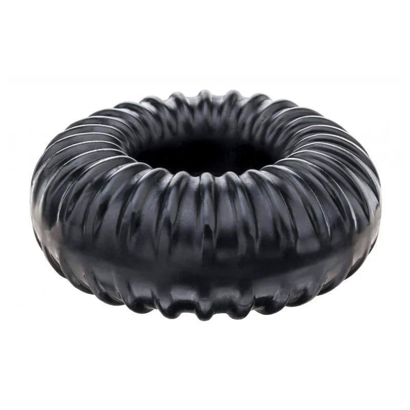 Ribbed Ring - Black by Perfect Fit