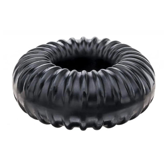Ribbed Ring - Black by Perfect Fit