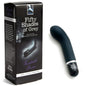 Fifty Shades of Grey Insatiable Desire Silicone Mini G-Spot Vibrator Black by LoveHoney