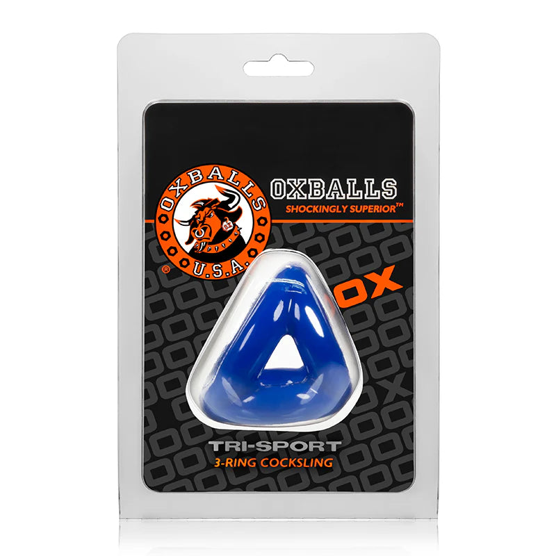 OxBalls Tri-Sport, Cocksling, Police Blue by Blue Ox Designs, Oxballs