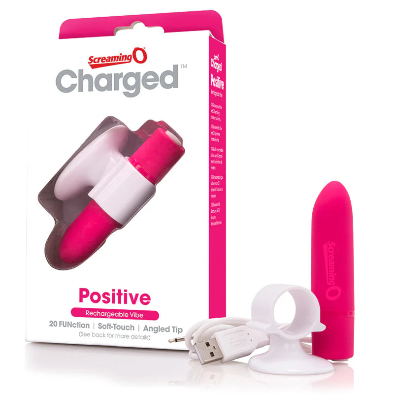 Screaming O Charged Positive Vibe - Strawberry by Screaming O