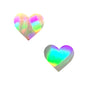 Neva Nude Pasty I Heart U Holographic Set of 6 by Neva Nude LLC