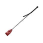 Leather Riding Crop Burgunday & Black by Rouge Group LTD.