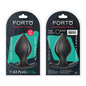 Forto F-63 Rattler Spade Silicone Anal Plug Medium Black by Vvole