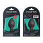 Forto F-63 Rattler Spade Silicone Anal Plug Small Black by Vvole